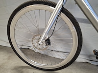 Elektrische herenfiets, watt brooklyn, zilver / zwart - afbeelding 9 van  21