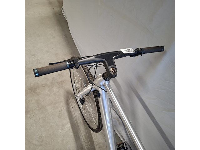 Elektrische herenfiets, watt brooklyn, zilver / zwart - afbeelding 10 van  21