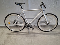 Elektrische herenfiets, watt brooklyn, zilver / zwart - afbeelding 1 van  21