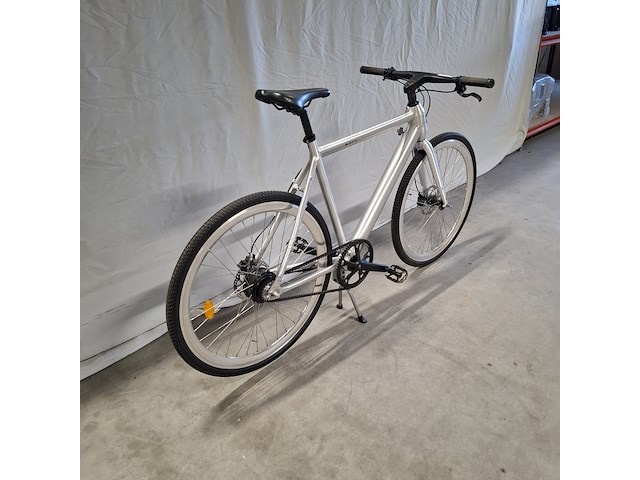 Elektrische herenfiets, watt brooklyn, zilver / zwart - afbeelding 12 van  21