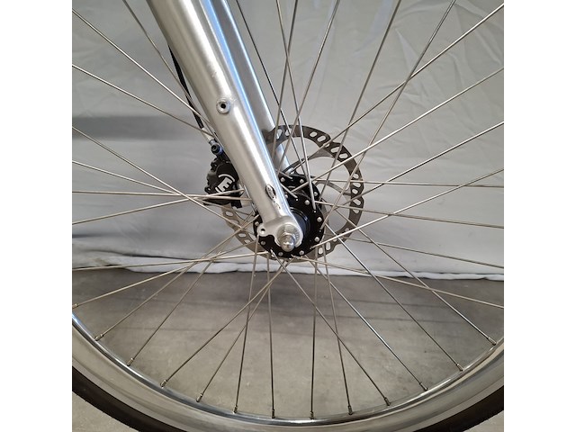 Elektrische herenfiets, watt brooklyn, zilver / zwart - afbeelding 17 van  21