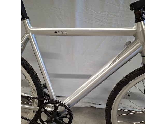 Elektrische herenfiets, watt brooklyn, zilver / zwart - afbeelding 20 van  21