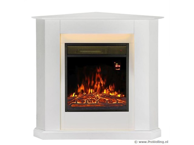 Elektrische hoekkachel - 2000 watt - wit - afbeelding 1 van  9