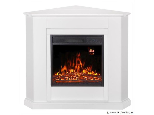 Elektrische hoekkachel - 2000 watt - wit - afbeelding 4 van  9