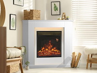 Elektrische hoekkachel - 2000 watt - wit - afbeelding 2 van  9