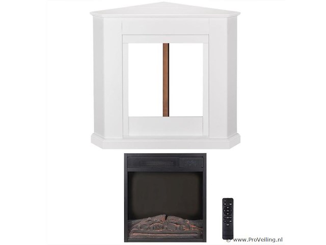 Elektrische hoekkachel - 2000 watt - wit - afbeelding 7 van  9