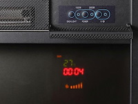 Elektrische hoekkachel - 2000 watt - zwart - afbeelding 7 van  8