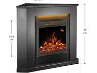 Elektrische hoekkachel - 2000 watt - zwart - afbeelding 8 van  8