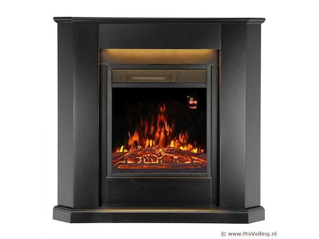 Elektrische hoekkachel - 2000 watt - zwart - afbeelding 3 van  8