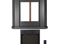 Elektrische hoekkachel - 2000 watt - zwart - afbeelding 6 van  8