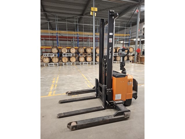 Elektrische hydraulische stapelaar, toyota, 7sm12s - afbeelding 1 van  11