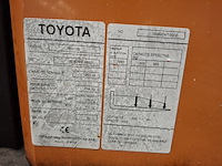 Elektrische hydraulische stapelaar, toyota, 7sm12s - afbeelding 10 van  11