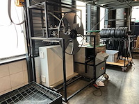 Elektrische kabel oprol- en afrolmachine