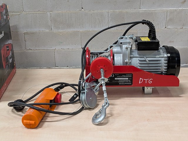 Elektrische kabeltakel, einhell, tc-eh 500 - afbeelding 2 van  8