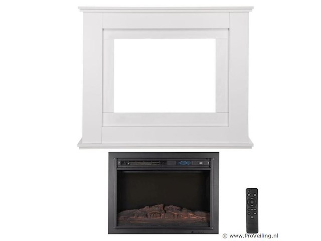 Elektrische kachel - rechthoekig - 2000 watt - wit - afbeelding 2 van  11