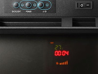 Elektrische kachel - rechthoekig - 2000 watt - zwart - afbeelding 7 van  8