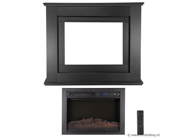 Elektrische kachel - rechthoekig - 2000 watt - zwart - afbeelding 6 van  8