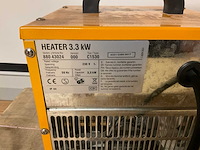 Elektrische kachel 3.3 kw - afbeelding 3 van  4