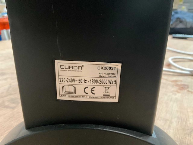 Elektrische kachel en divers - afbeelding 4 van  6