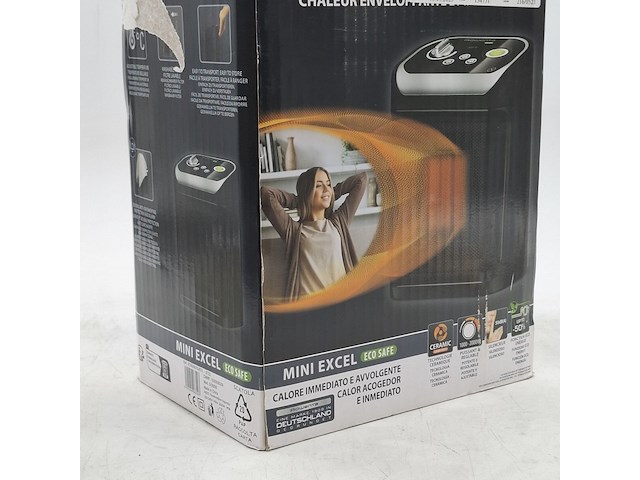 Elektrische kachel, rowenta, mini excel eco safe - afbeelding 7 van  8