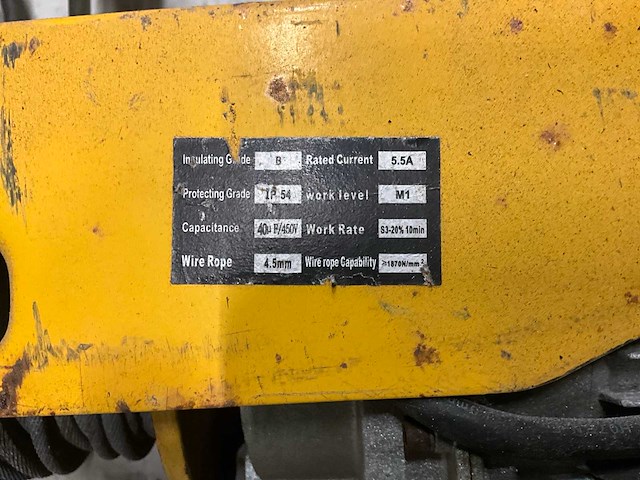 Elektrische kettingtakel (2x) - afbeelding 3 van  6