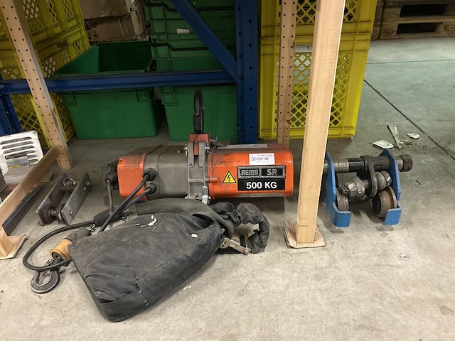 Elektrische kettingtakel 500 kg rema sr 500 kg - afbeelding 1 van  7