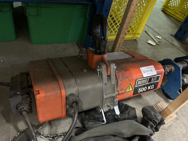 Elektrische kettingtakel 500 kg rema sr 500 kg - afbeelding 7 van  7
