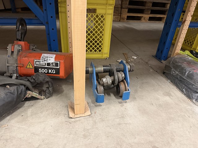Elektrische kettingtakel 500 kg, rema sr 500 kg - afbeelding 3 van  4