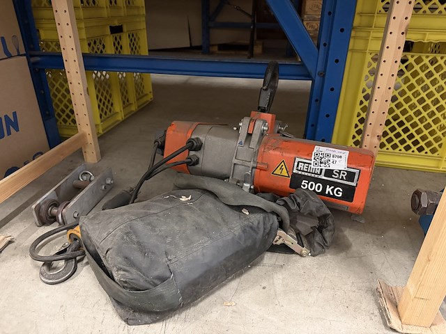 Elektrische kettingtakel 500 kg, rema sr 500 kg - afbeelding 4 van  4