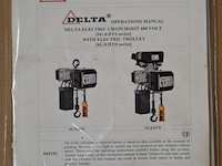 Elektrische kettingtakel, delta - afbeelding 4 van  5