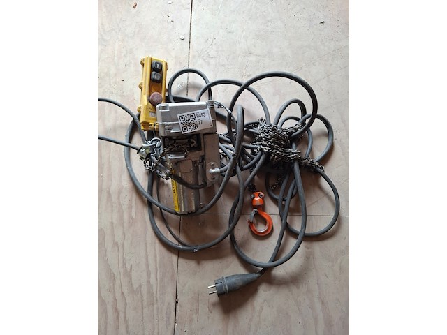 Elektrische kettingtakel elephant, bh125 kilo - afbeelding 1 van  7