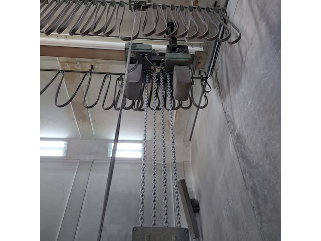 Elektrische kettingtakel met loopkat verlinde, vl25 - afbeelding 2 van  6