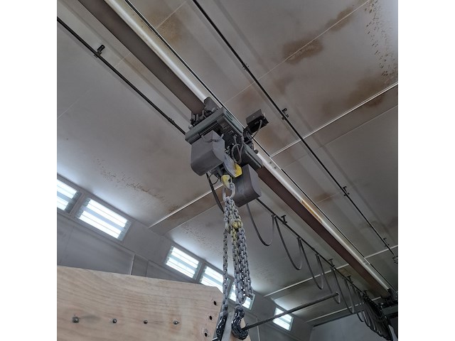Elektrische kettingtakel met loopkat verlinde, vl25 - afbeelding 2 van  5
