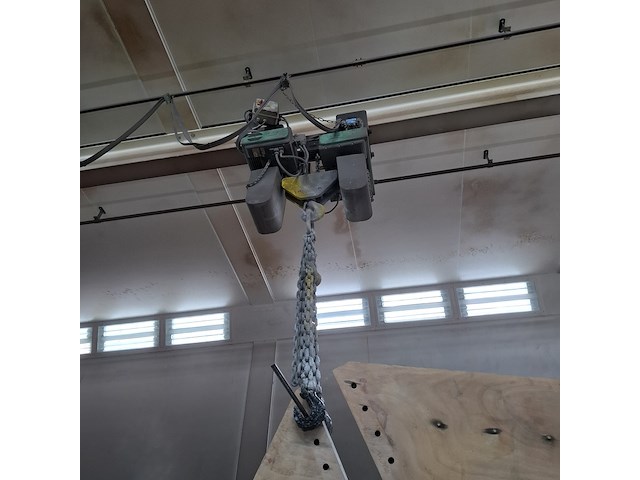 Elektrische kettingtakel met loopkat verlinde, vl25 - afbeelding 4 van  5