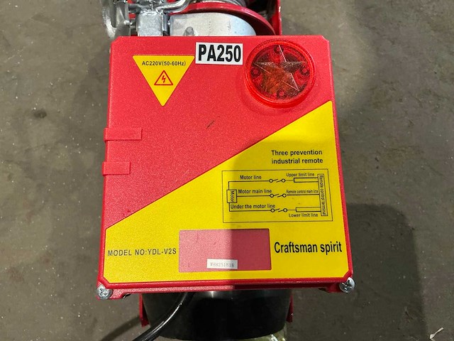 Elektrische kettingtakel - afbeelding 4 van  6