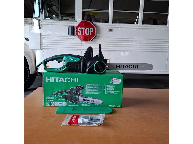 Elektrische kettingzaag hitachi, cs30y - afbeelding 7 van  7