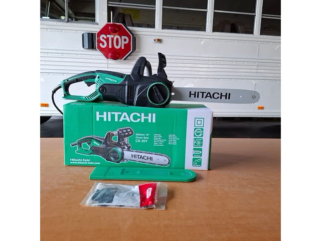 Elektrische kettingzaag hitachi, cs30y - afbeelding 1 van  7