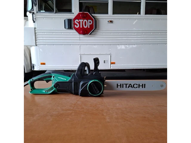 Elektrische kettingzaag hitachi, cs35y - afbeelding 2 van  7