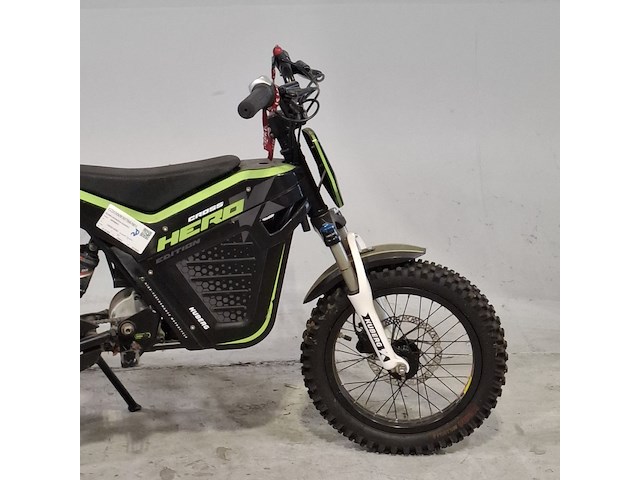 Elektrische kinder crossmotor, kuberg, hero cross - afbeelding 10 van  16