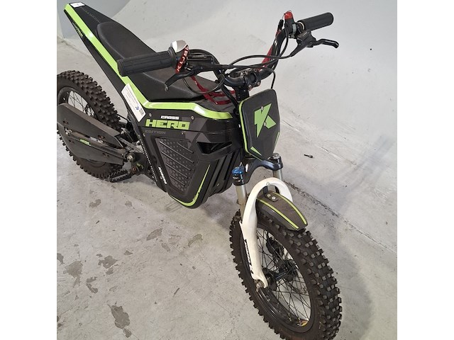 Elektrische kinder crossmotor, kuberg, hero cross - afbeelding 16 van  16