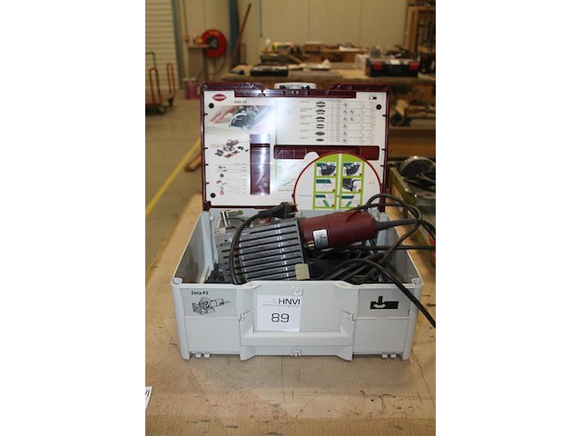 Elektrische lamellofrees lamello zp2 in kunststof koffer. - afbeelding 4 van  4