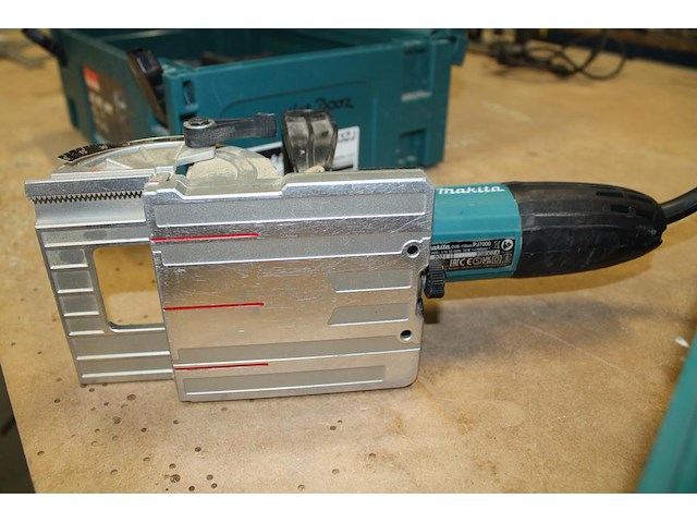 Elektrische lamellofrees makita pj7000 in kunststof koffer. - afbeelding 2 van  4