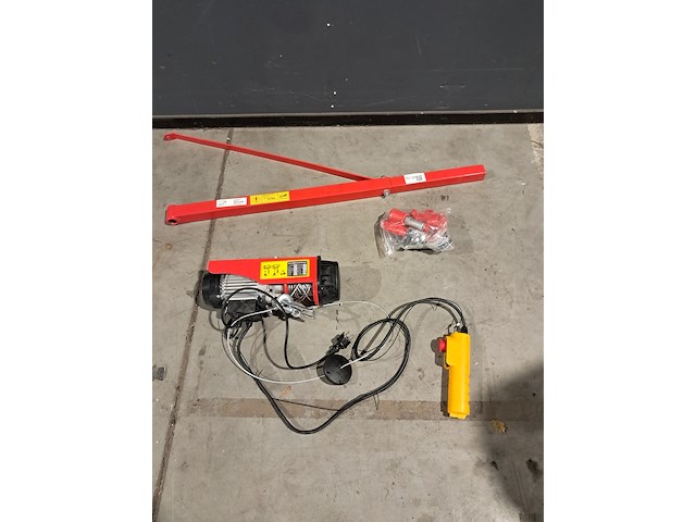 Elektrische lier, berger en schröter, hgs-b1-250 - afbeelding 1 van  11