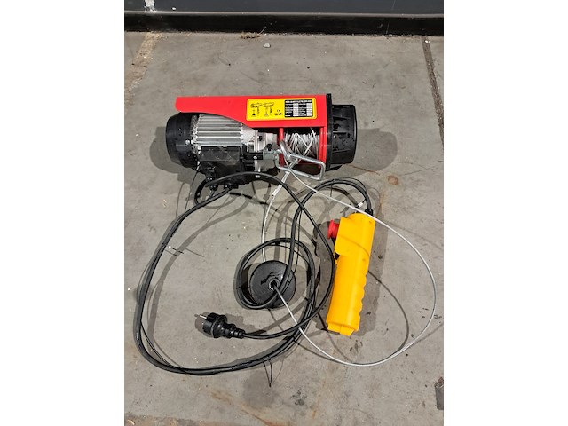 Elektrische lier, berger en schröter, hgs-b1-250 - afbeelding 4 van  11