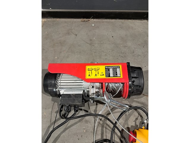 Elektrische lier, berger en schröter, hgs-b1-250 - afbeelding 5 van  11