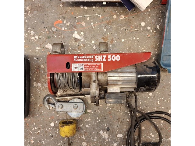Elektrische lier, einhell, sh500 - afbeelding 1 van  6