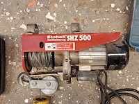 Elektrische lier, einhell, sh500 - afbeelding 1 van  6