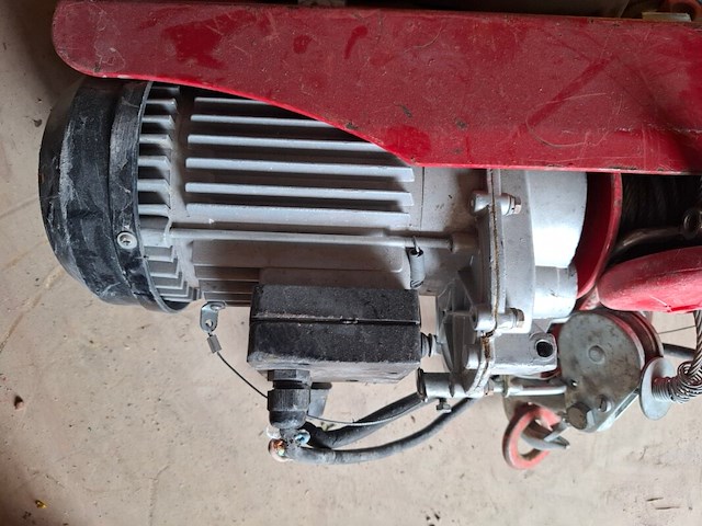 Elektrische lier mw tools, sh200/400 - afbeelding 2 van  5