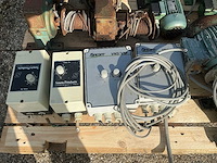 Elektrische liermotoren set voor gordijnregeling pluimveestal (3x) - afbeelding 6 van  7