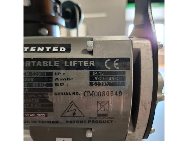 Elektrische lift ksf, cm-520h1, bouwjaar 2023 - afbeelding 8 van  10